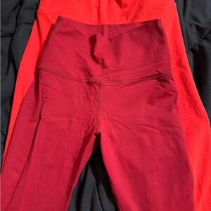 Women’s Red Leggings